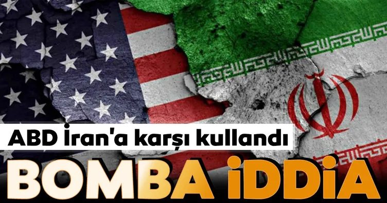 ABD, İran’a karşı ilk kez kullandı