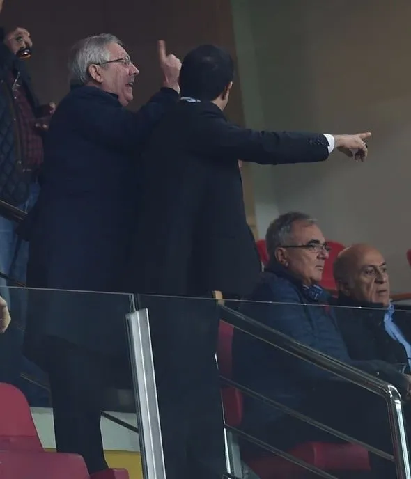 Aziz Yıldırım Konya'da taraftarlarla kapıştı
