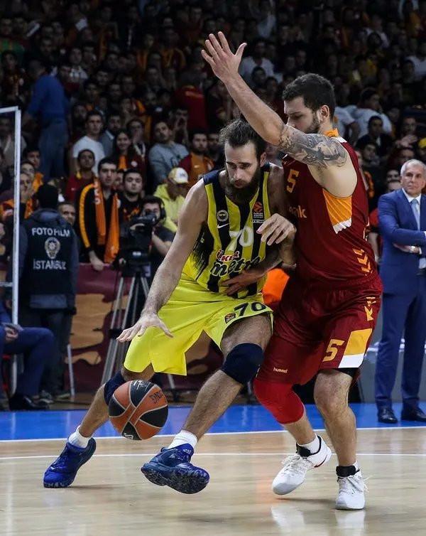 Galatasaray Odeabank - Fenerbahçe maçından kareler