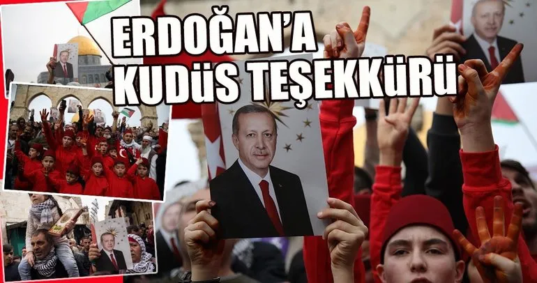 Erdoğan’a Kudüs teşekkürü