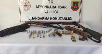 Afyon'da düğün eğlencesinde havaya ateş eden şahıslar yakalandı #afyonkarahisar