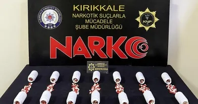 Kırıkkale'de 741 adet sentetik uyuşturucu ele geçirildi #kirikkale