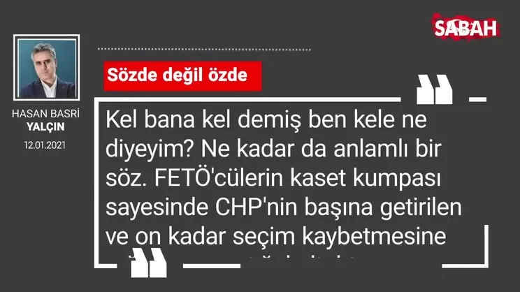 Hasan Basri Yalçın | Sözde değil özde