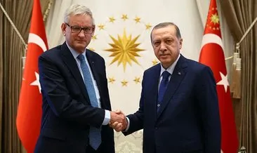 Cumhurbaşkanı Erdoğan, Bildt’i kabul etti!
