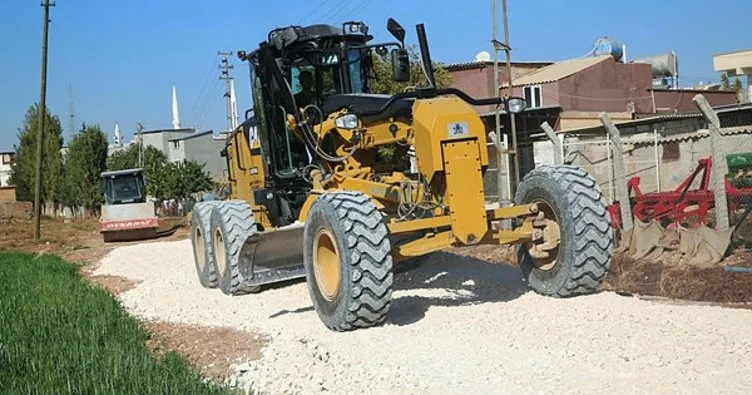 Haliliye Belediyesi, kırsalda yol yapım çalışmalarını sürdürüyor