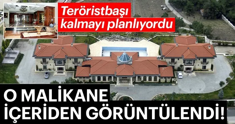 Teröristbaşı Gülen’in Bursa’da kalmayı planladığı malikane içeriden görüntülendi