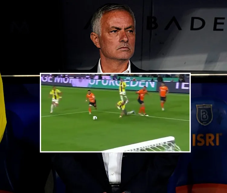 Başakşehir - Fenerbahçe maçında penaltı tartışması! Hakeme büyük tepki