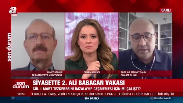 Siyasette 2. Ali Babacan vakası! Abdullah Gül tezkerenin reddi için mi çalıştı? | Video