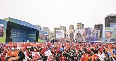 Yüz binler alana aktı: Ankara’da coşkulu kalabalık