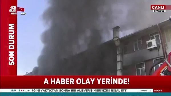 Son dakika haberi: Başakşehir İkitelli Organize Sanayi Bölgesi'nde fabrika yangını!