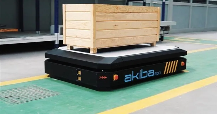 İnsansız yük taşıma robotu ’AKİBA’ seri üretime hazır