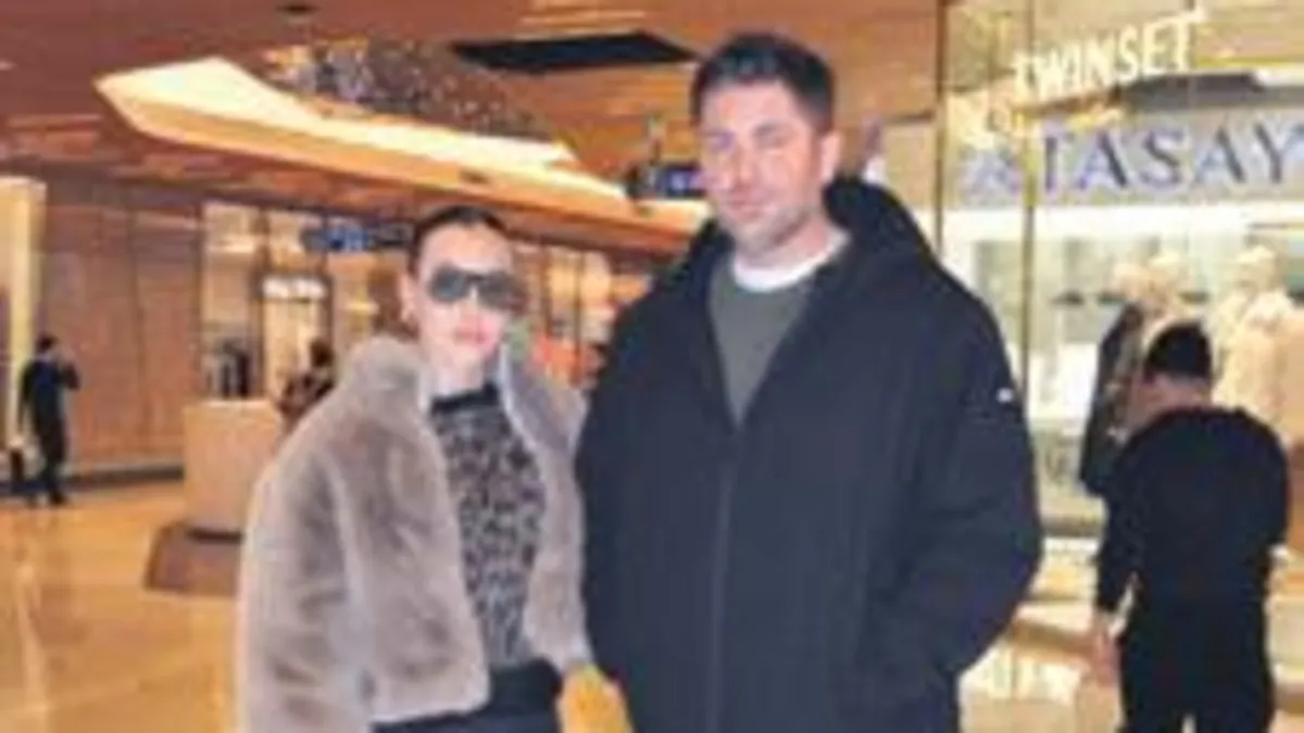 Ünlü çift alışverişte