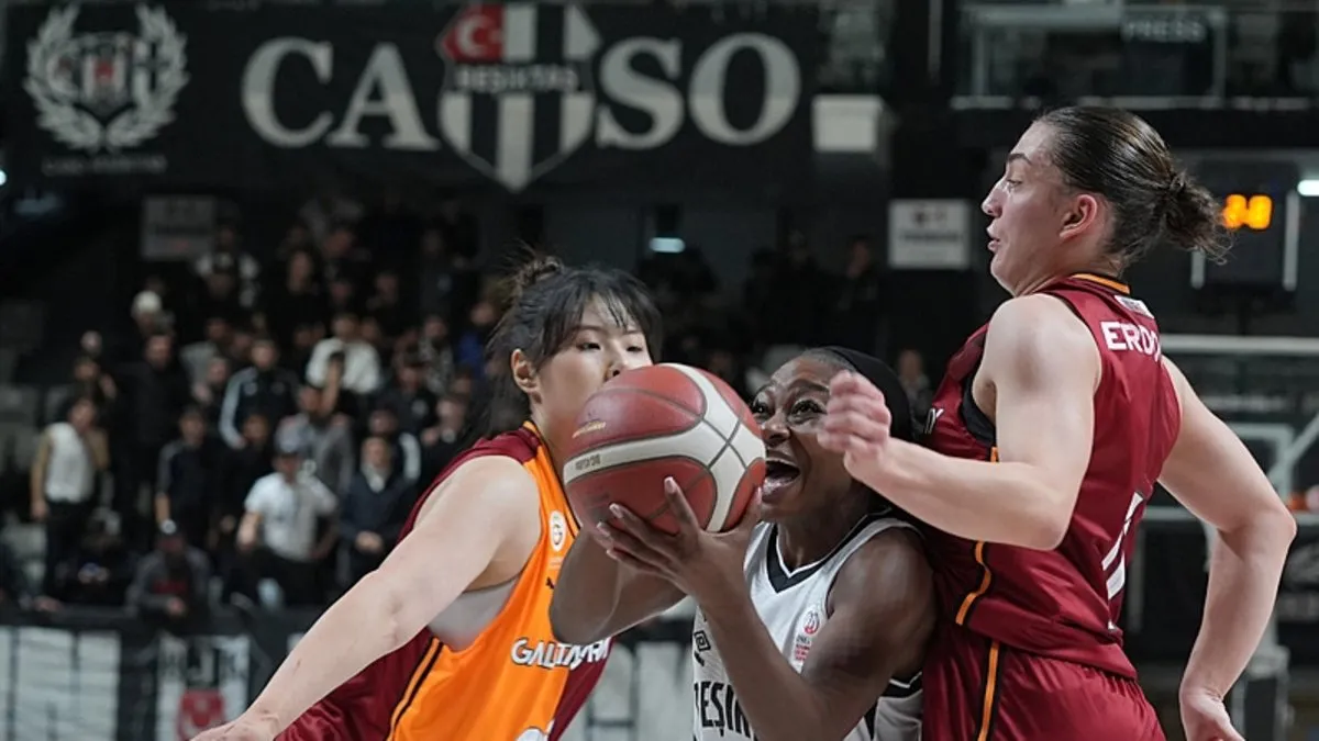 Kadınlar Basketbol Ligi'nde Beşiktaş, Galatasaray'a mağlup oldu!