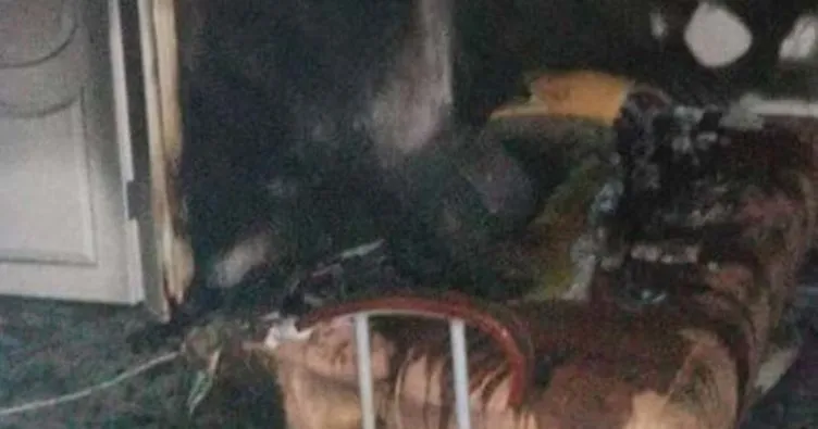 Elektrikli battaniyeden çıkan yangında yaşlı kadın hayatını kaybetti