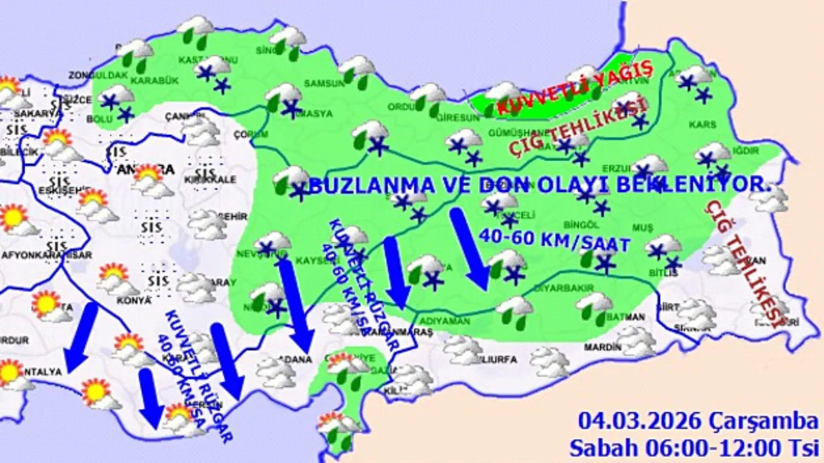Sıcaklık düşüyor, sağanak geliyor… Marmara’da hafta sonu çok bulutlu Sıcaklık düşüyor, sağanak geliyor… Marmara’da hafta sonu çok bulutlu