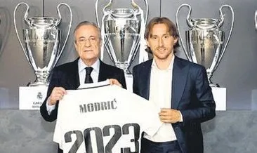 36’lık Luka Modric R.Madrid’le uzattı