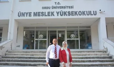 25 yıllık çift evliliklerini üniversite ile taçlandırdı #ordu