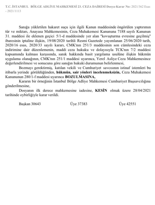 AK Partili vekile köpek diyen kadına verilen beraat kararı bozuldu