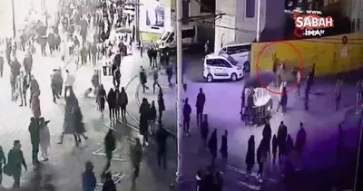 Taksim Meydanı’nda silahlı saldırı! Husumetlisine benzettiği adamı vurdu, anında yakalandı | Video