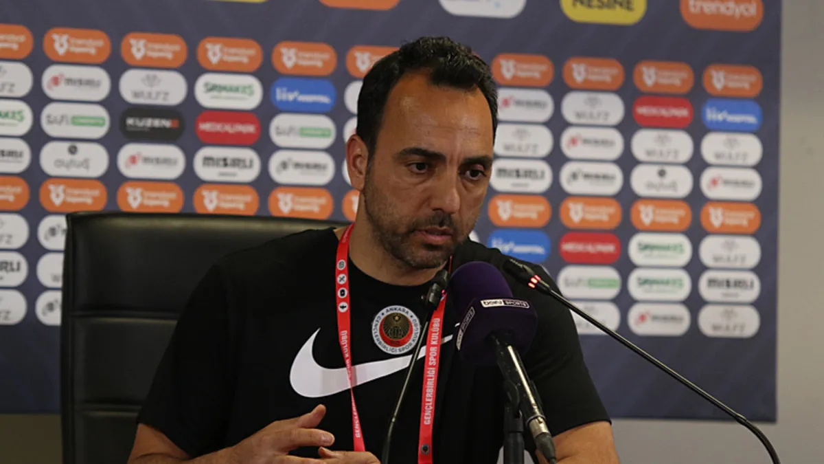Gençlerbirliği'nde Gökhan Kağıtçıoğlu'ndan hakem tepkisi!