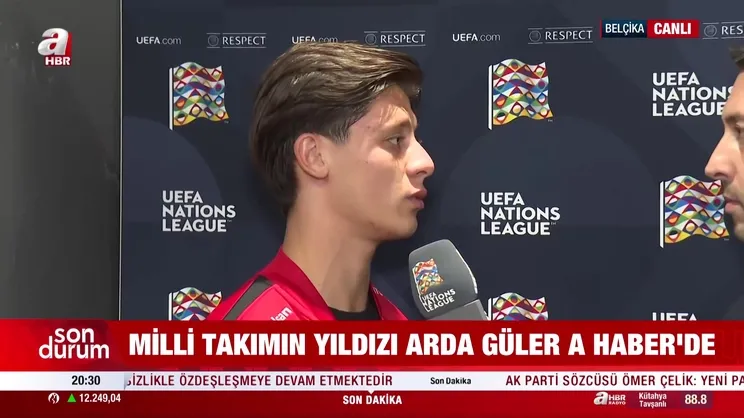 Arda Güler'den Belçika maçı sözleri: 