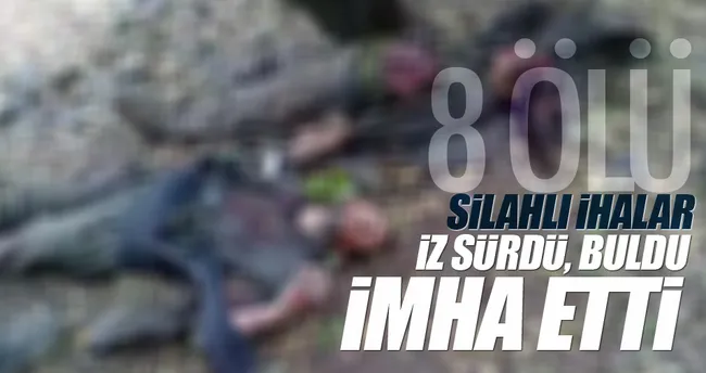 Faraşin’de Silahlı İHA’larla terör operasyonu: 8 terörist öldürüldü