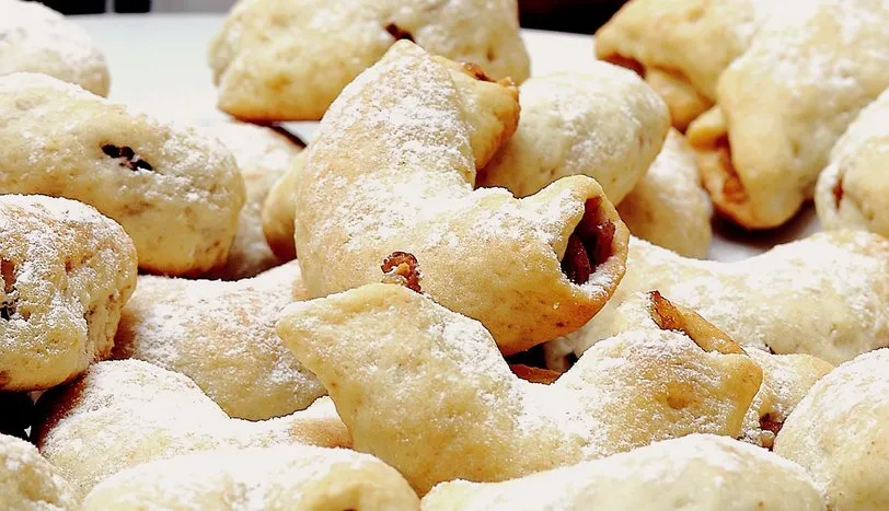 Elmalı Ay Kurabiyesi Tarifi Bisküviler ve Kurabiyeler Sofra