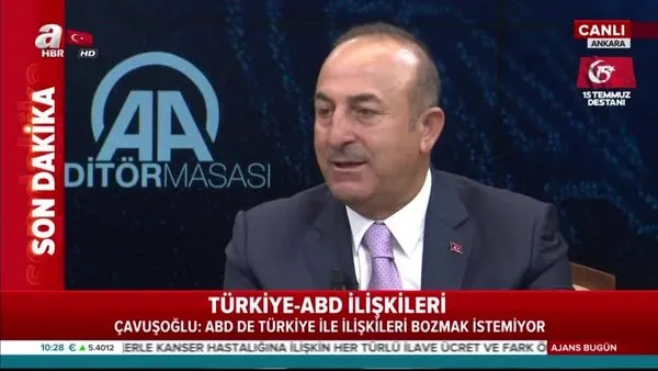 Dışişleri Bakanı Çavuşoğlu, gündeme ilişkin değerlendirmelerde bulundu