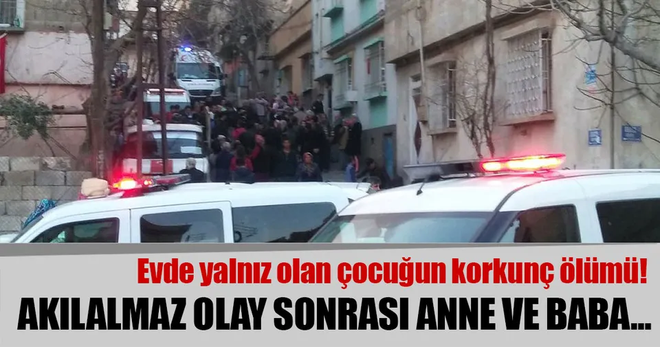 Gaziantep�te salıncak ipi boynuna dolanan çocuk öldü Son Gaziantep�te salıncak ipi boynuna dolanan çocuk öldü Son