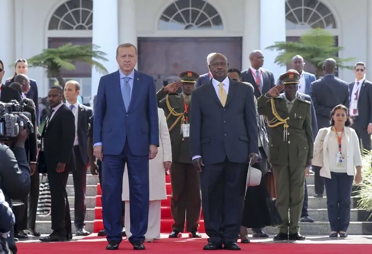Cumhurbaşkanı Erdoğan’dan Uganda ziyareti