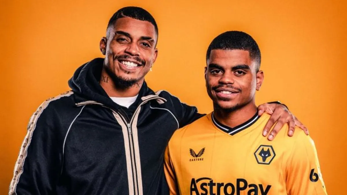 Manisa FK logosu ve Noha Lemina'nın potetik transferini temsil eden futbol görseli.