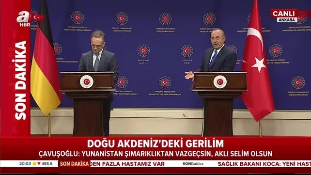 Bakan Çavuşoğlu ve Alman mevkidaşı Maas, soruları yanıtladı | Video