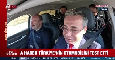 A Haber Togg’u test etti! Sanayi ve Teknoloji Bakanı Mustafa Varank direksiyona geçti | Video