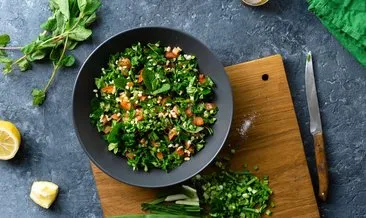 Lübnan’dan sağlık ve lezzet dolu bir tarif: Tabule salatası