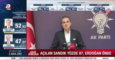 AK Parti Sözcüsü Ömer Çelik: Suyu bulandıran açıklama CHP’den geldi | Video