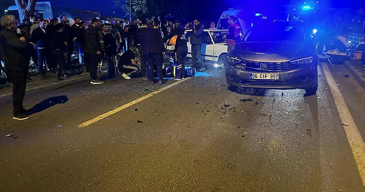 Bolu’da zincirleme kaza: 9 kişi yaralandı
