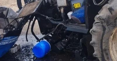 Şanlıurfa’da kamyon ile traktör çarpıştı: 2 yaralı
