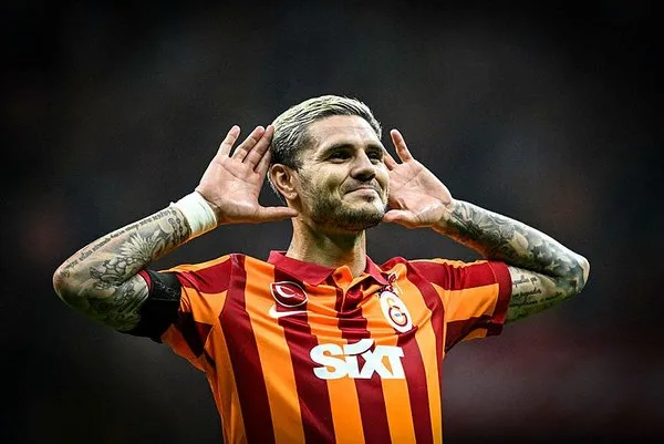Son dakika haberi: Galatasaray-Beşiktaş derbisinde gol atan Icardi tarihe geçti!