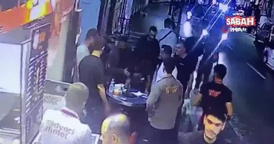 İstanbul’da akıl almaz olay kamerada: Kovulunca müşterilerin üstüne tiner attı | Video