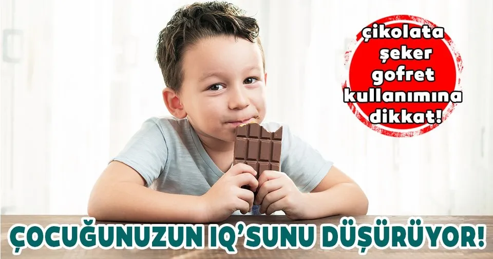 Seker Cikolata Ve Gofretle Cocugunuzun Iq Sunu Dusurmeyin Cocuk Haberleri