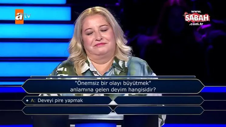 Milyoner’de 3. soruda heyecanına böyle yenik düştü!
