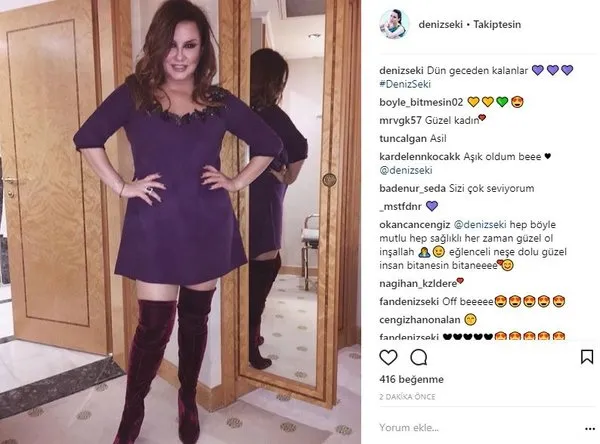 Ünlülerin Instagram paylaşımları (24.01.2018)