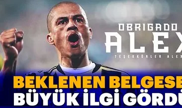 İşte Fenerbahçe’nin Alex belgeseli! Obrigado Alex