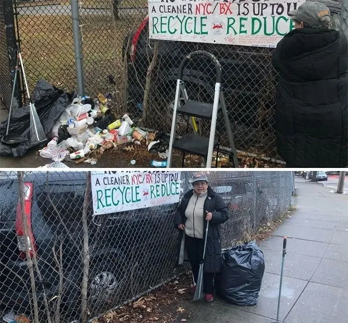 Çöplerden öncesi ve sonrası