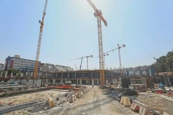 Göztepe'nin yeni stadı yükseliyor