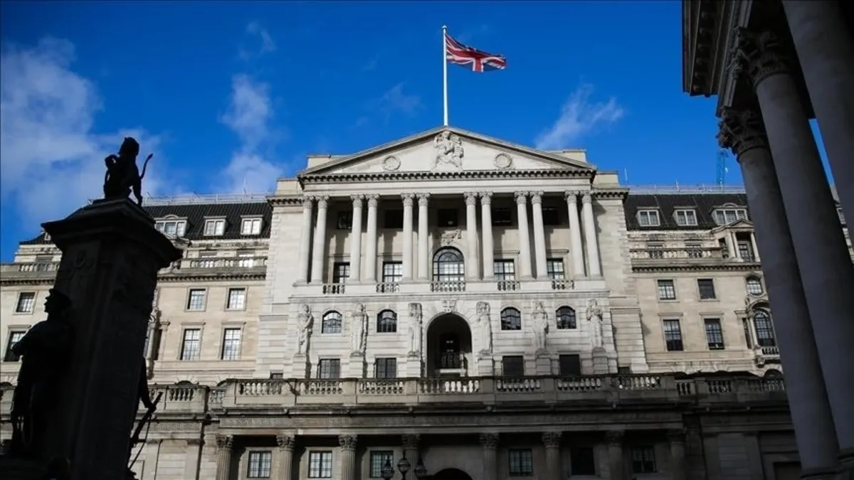 BoE Başkanı Bailey'den enflasyon uyarısı: Savaş ve hava koşulları riski artırıyor
