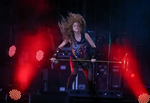 Shakira, İstanbulluları coşturdu
