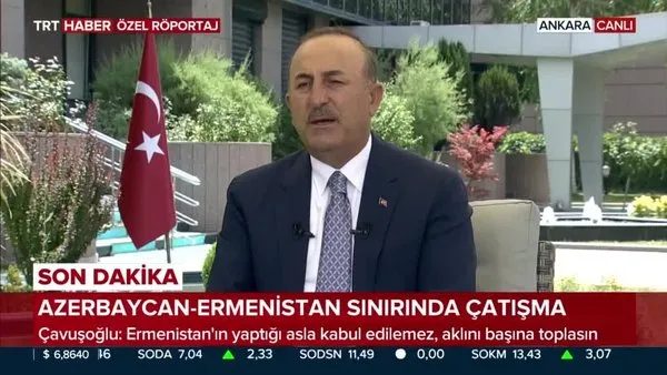 Son Dakika: Dışişleri Bakanı Çavuşoğlu'dan flaş Ermenistan açıklaması 