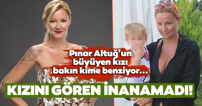 Oyuncu Pınar Altuğ’un kızı Su büyüdü! Bakın Pınar Altuğ’un kızı Su Atacan kime benziyor...