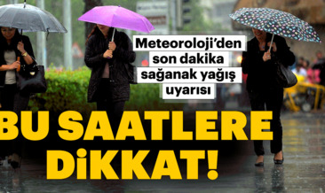 Meteoroloji’den son dakika hava durumu ve sağanak yağış uyarısı! Bugün İstanbul hava durumu nasıl olacak? 13 Nisan